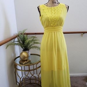 Charming Charlie Backless Maxi Dress